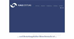 Desktop Screenshot of funus-stiftung.de